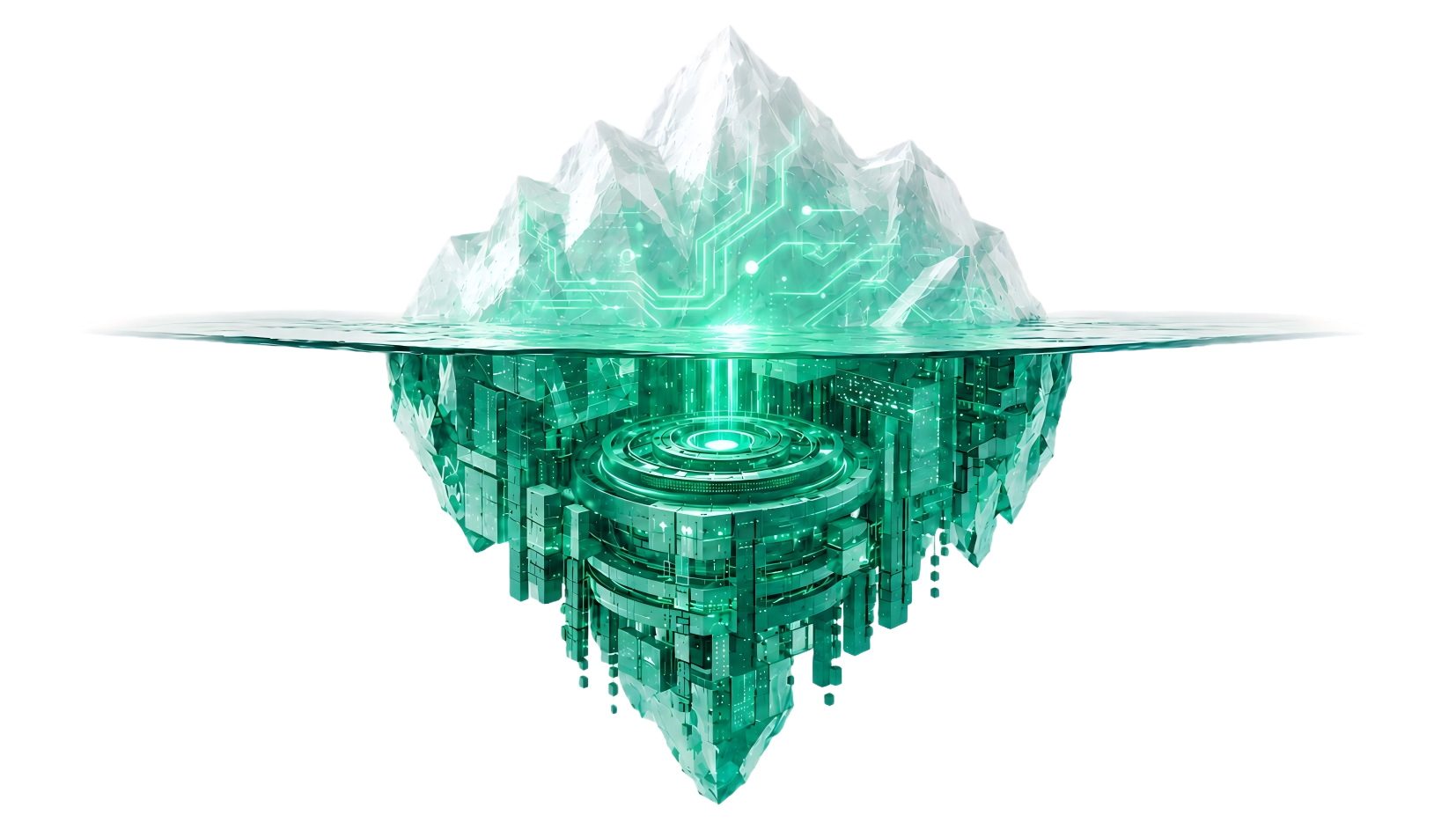 冰山:水上是看得见的发布,水下是每一步的标准